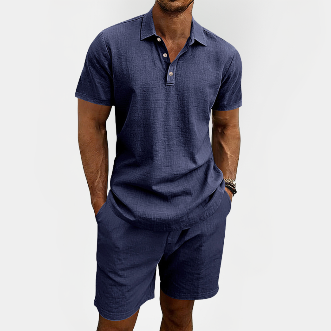 Oliver | Coastal Linen Summer Set