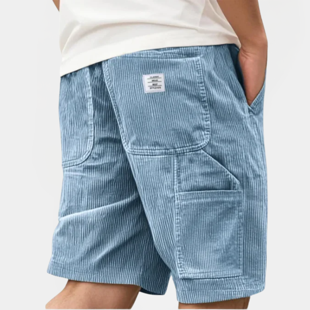 Graham | Corduroy Cargo Shorts