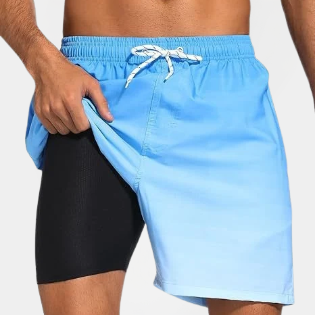 Quentin | Layered Swim Shorts