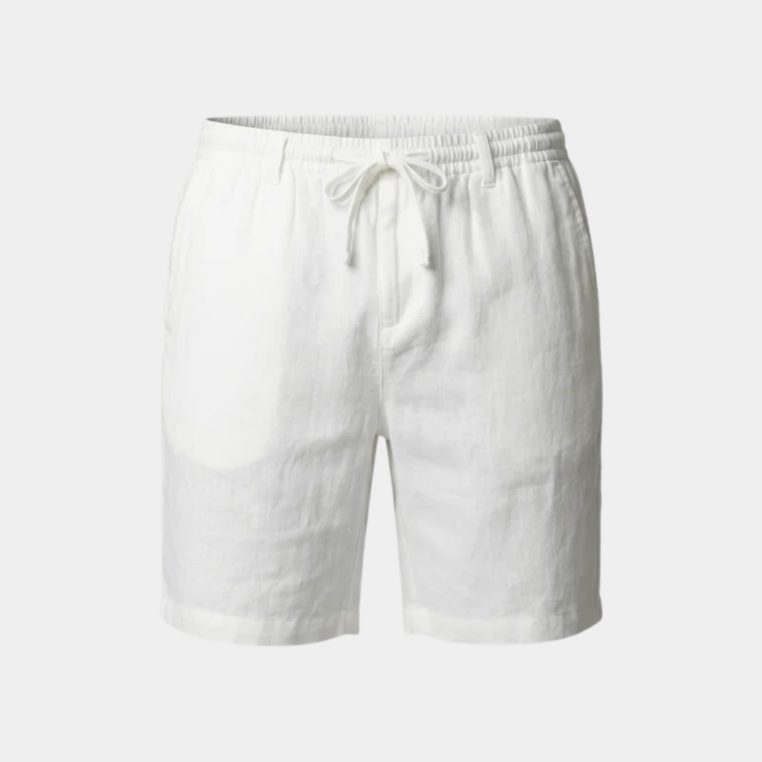Parker | Relaxed Linen Bermuda Shorts