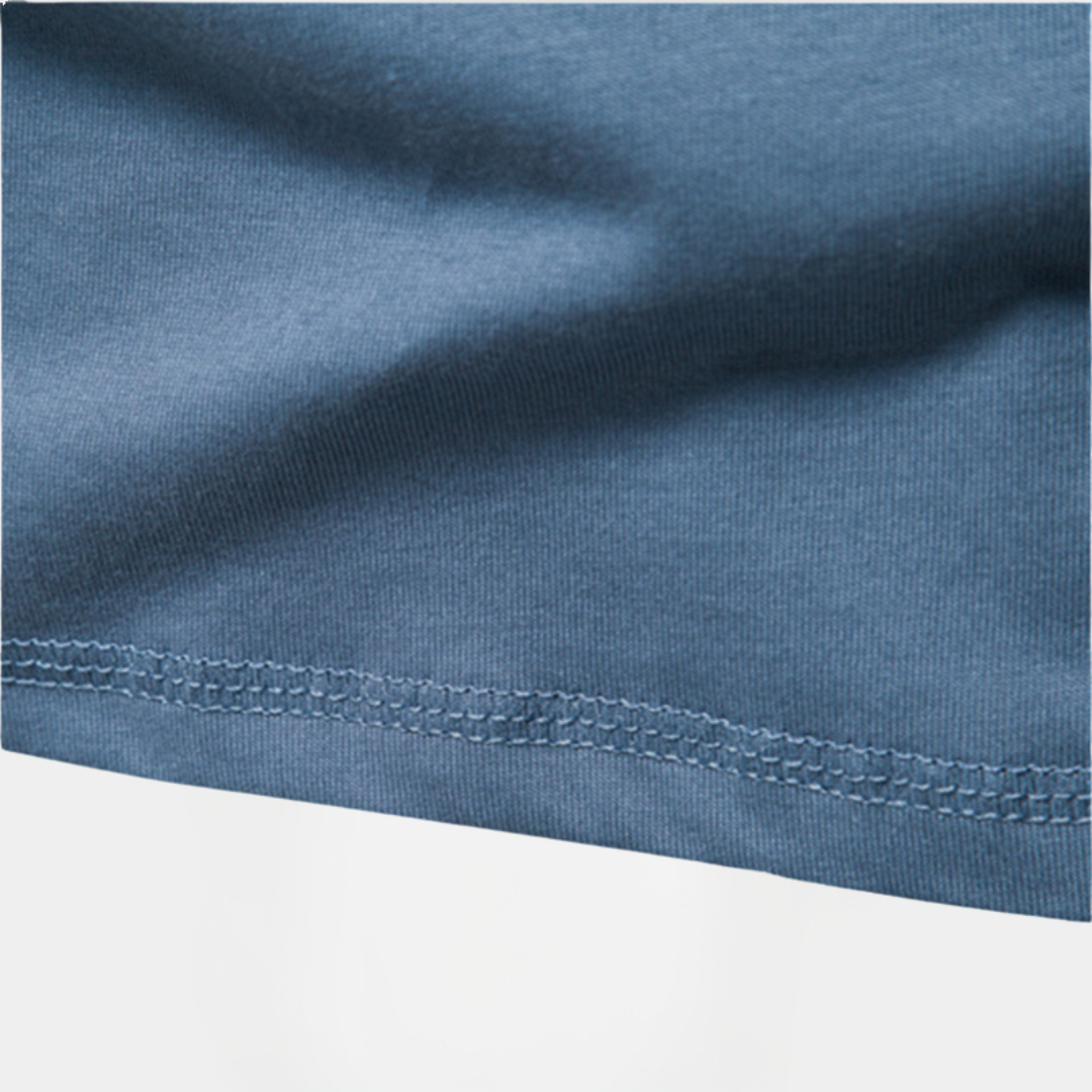 Adrian | Cotton Long Sleeve Henley