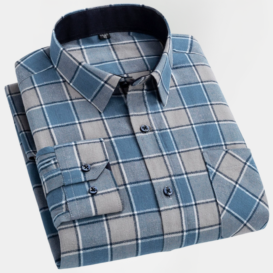 Douglas | Checked Cotton Overshirt