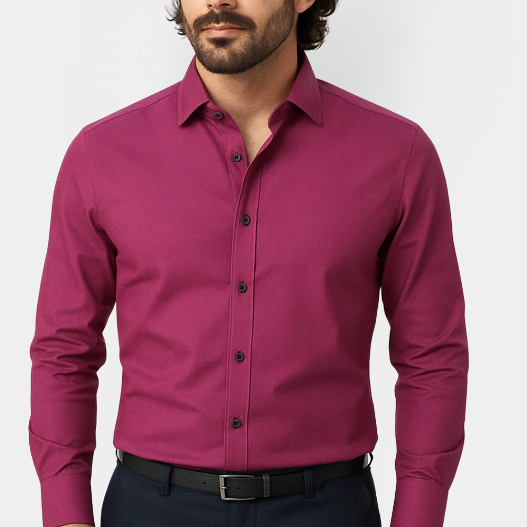 Cole | Classic Long Sleeve Shirt