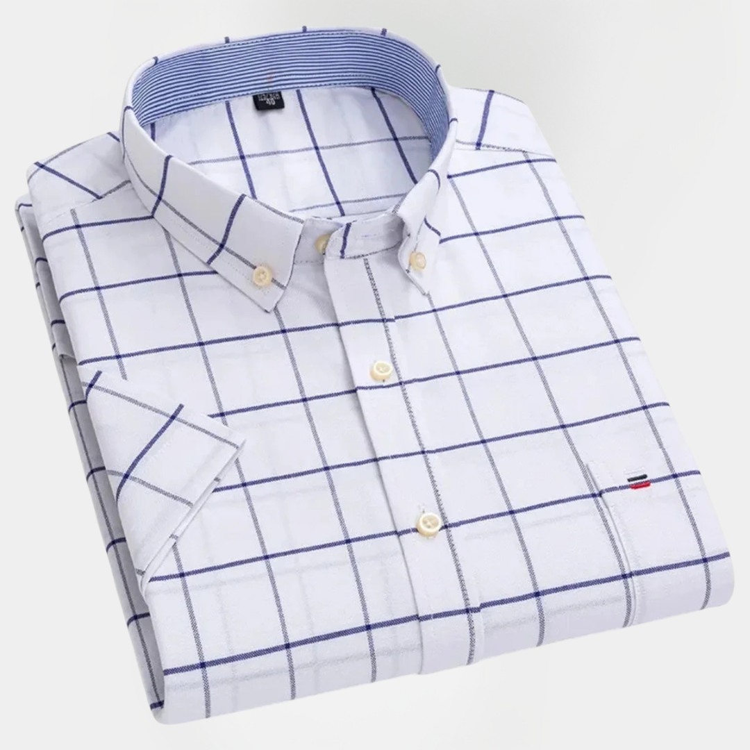 Wesley | Checkered Cotton Shirt