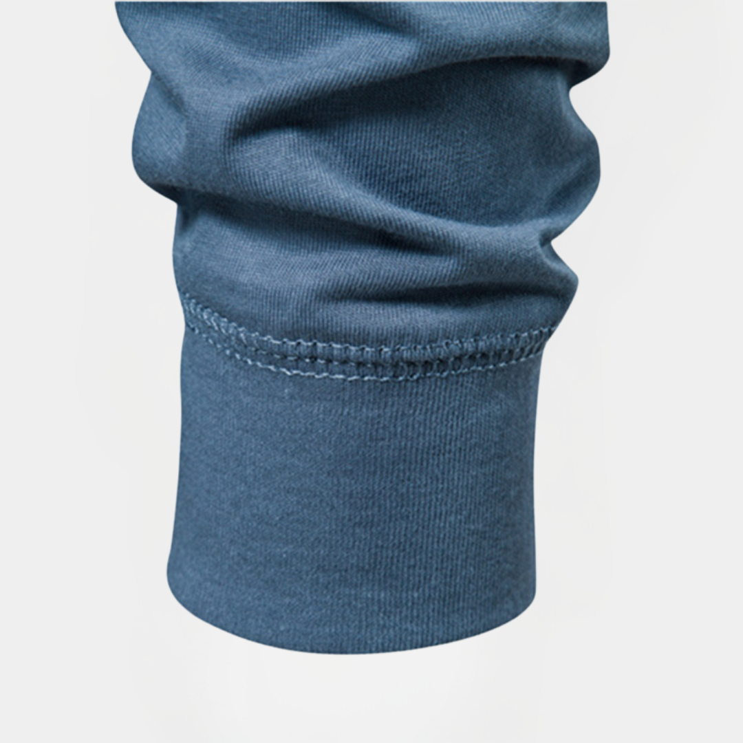 Adrian | Cotton Long Sleeve Henley