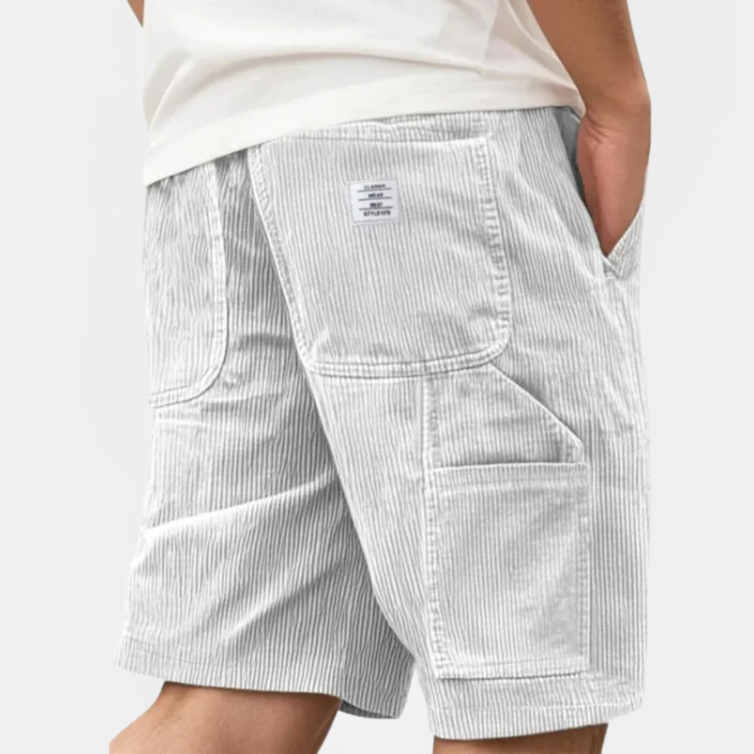 Graham | Corduroy Cargo Shorts