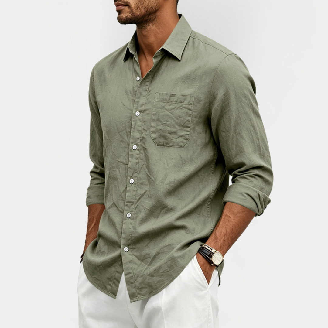 Hayes | Linen Blend Summer Shirt