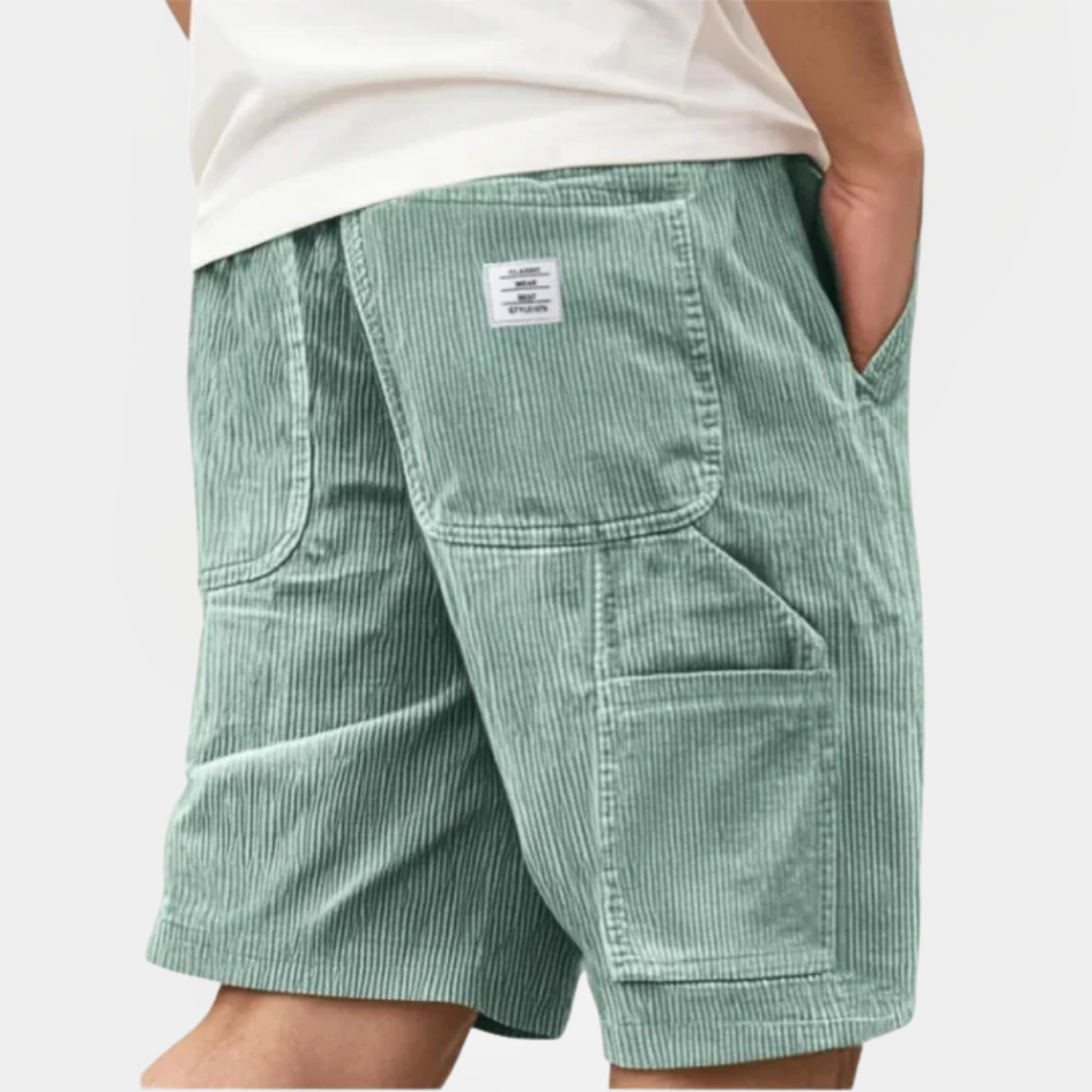Graham | Corduroy Cargo Shorts
