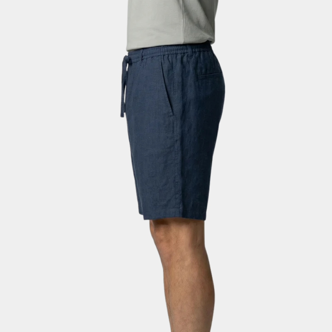 Parker | Relaxed Linen Bermuda Shorts