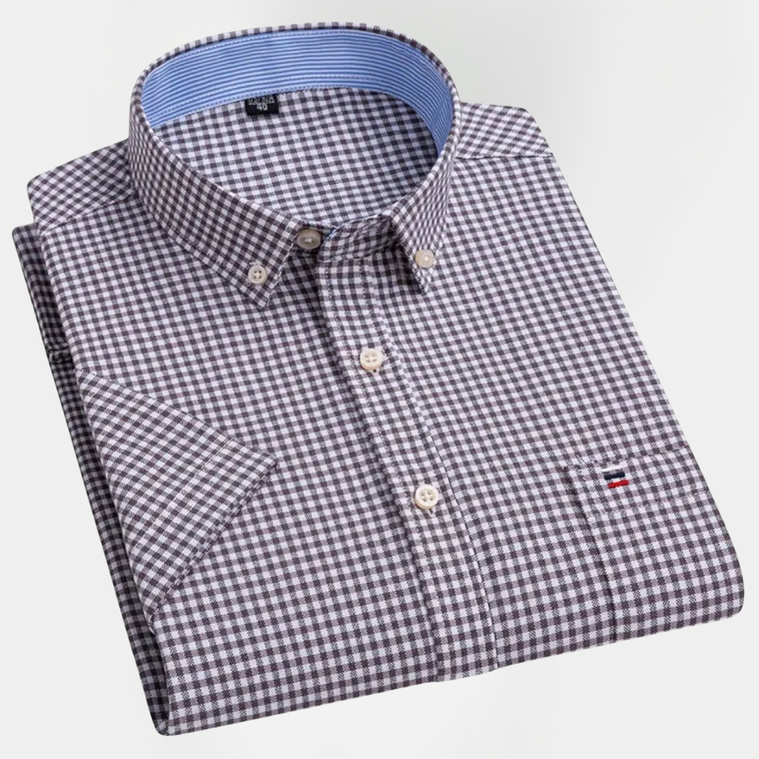 Wesley | Checkered Cotton Shirt