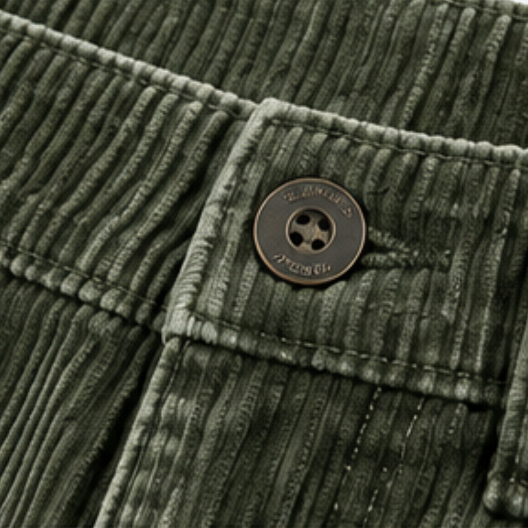 Graham | Corduroy Cargo Shorts