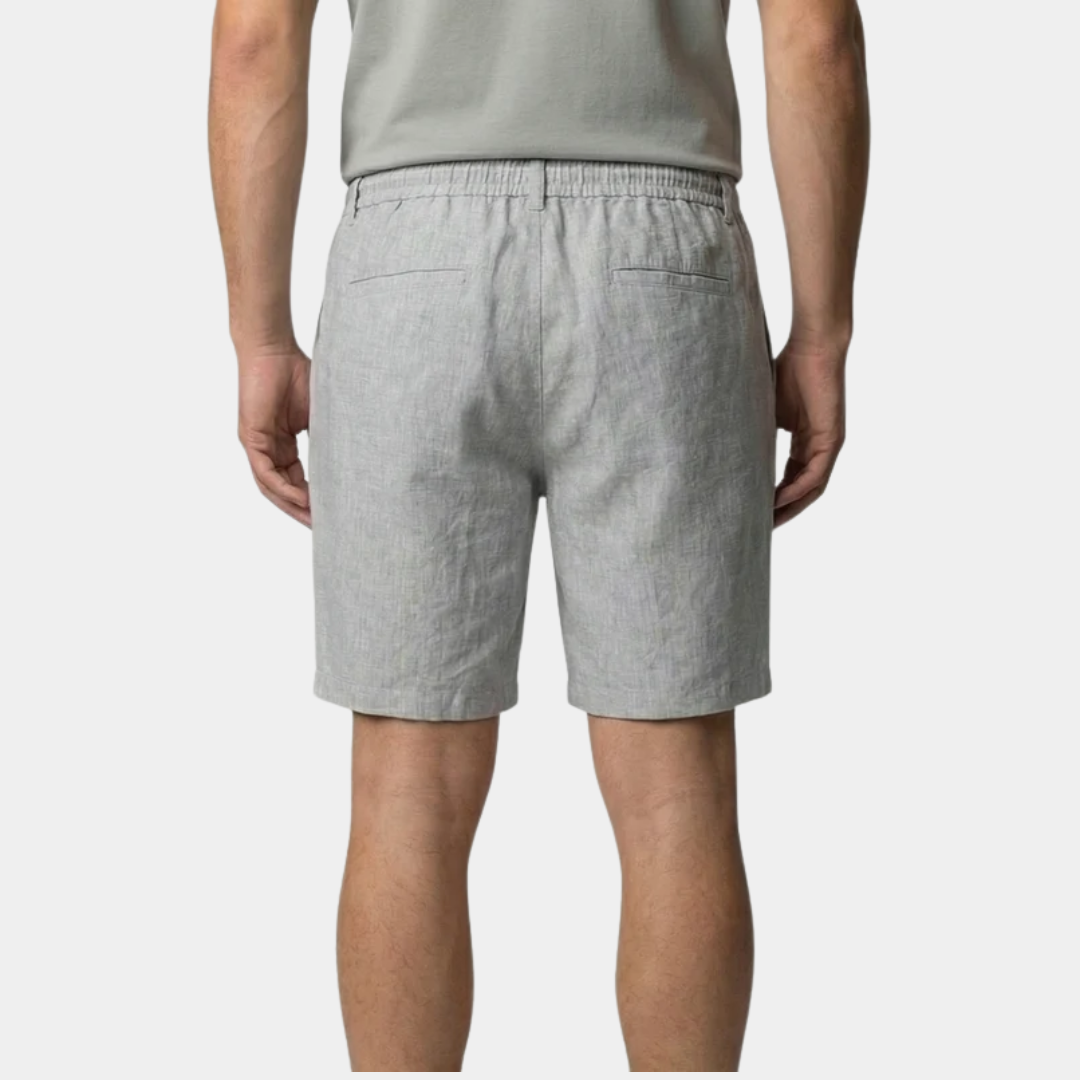 Parker | Relaxed Linen Bermuda Shorts