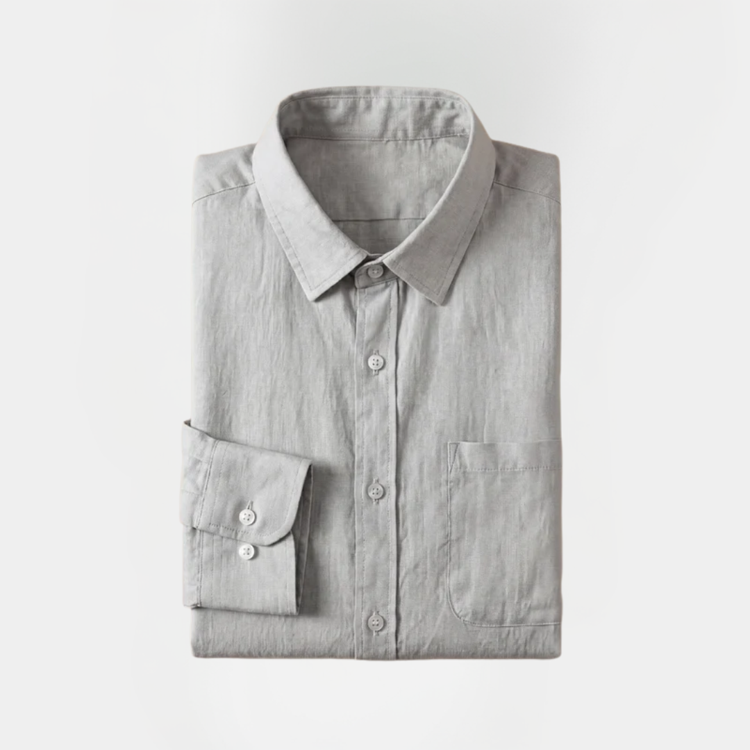 Nolan | Relaxed Long Sleeve Shirt