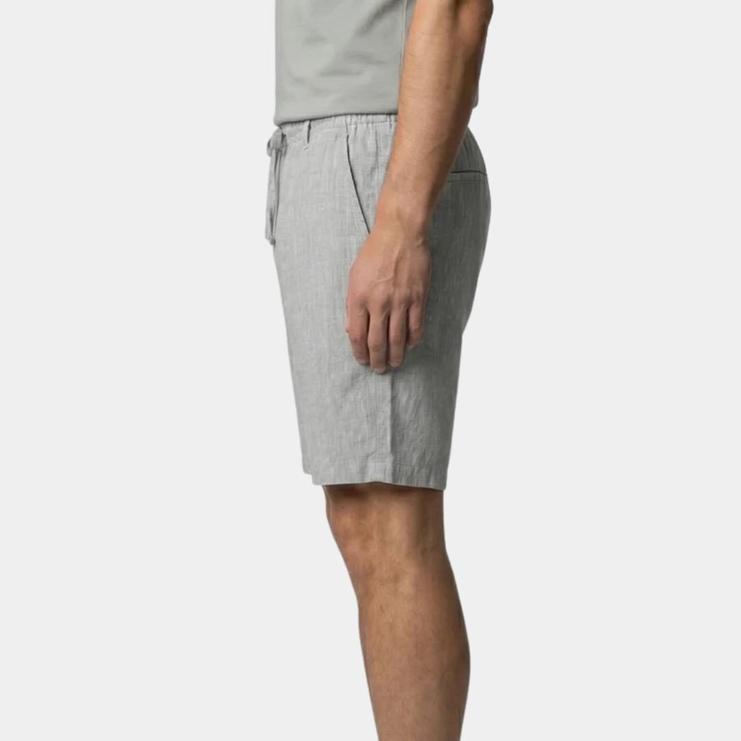 Parker | Relaxed Linen Bermuda Shorts