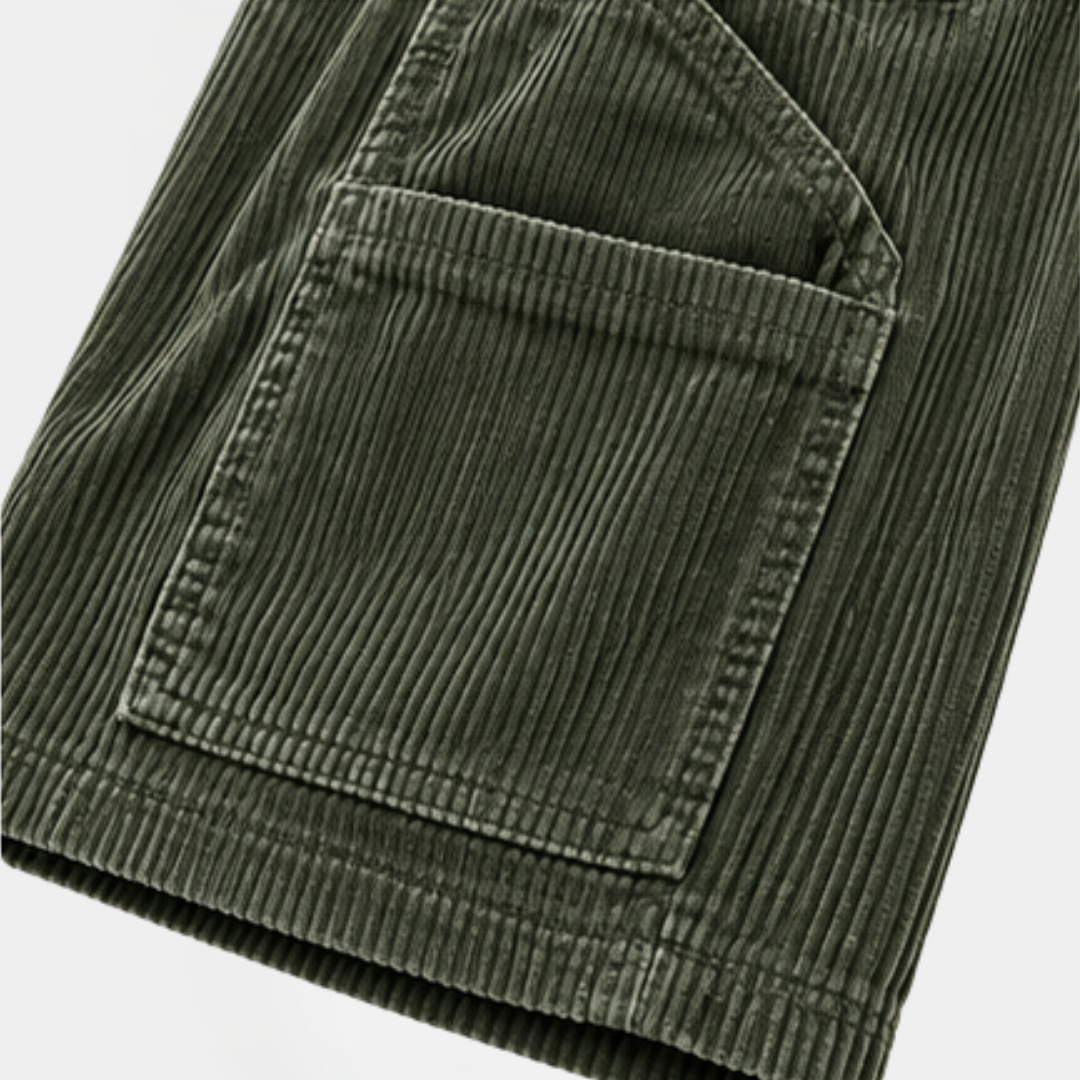 Graham | Corduroy Cargo Shorts