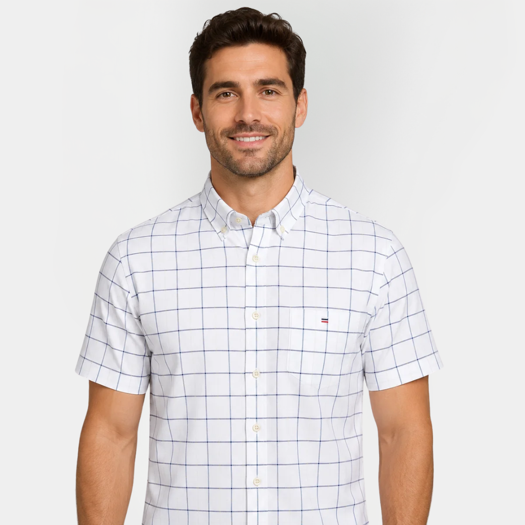 Wesley | Checkered Cotton Shirt