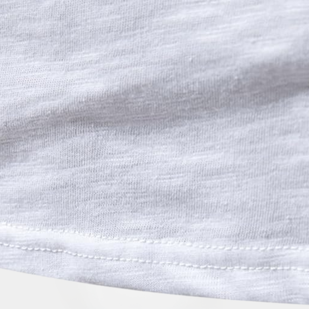 Spencer | Long Sleeve Henley Shirt