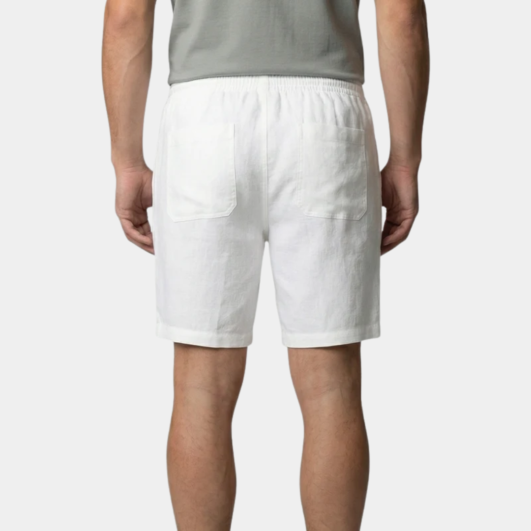 Parker | Relaxed Linen Bermuda Shorts