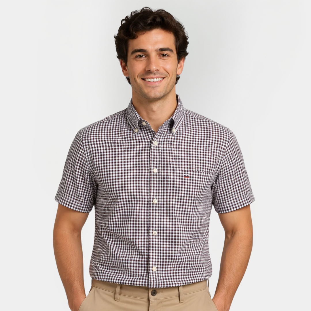 Wesley | Checkered Cotton Shirt