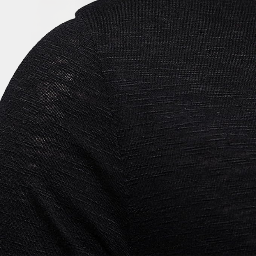 Spencer | Long Sleeve Henley Shirt