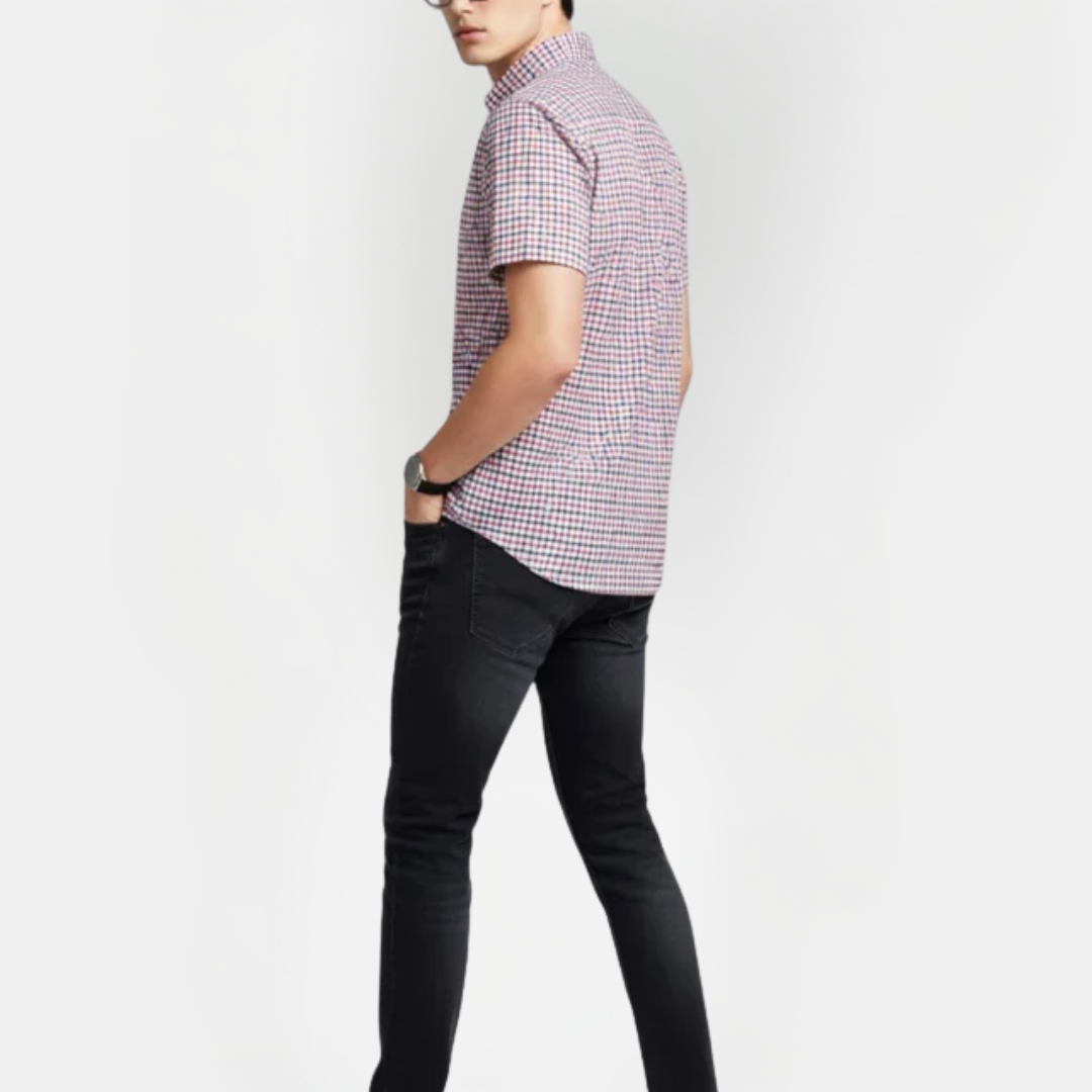 Wesley | Checkered Cotton Shirt
