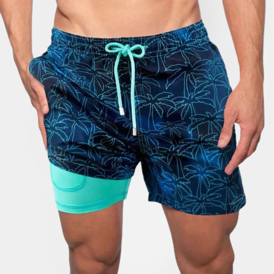 Quentin | Layered Swim Shorts