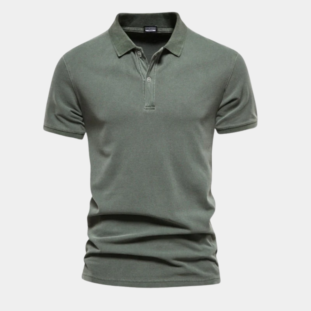 Hayes | Classic Cotton Polo Shirt