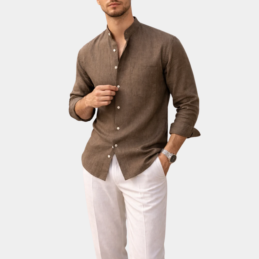 Ellis | Linen Blend Shirt