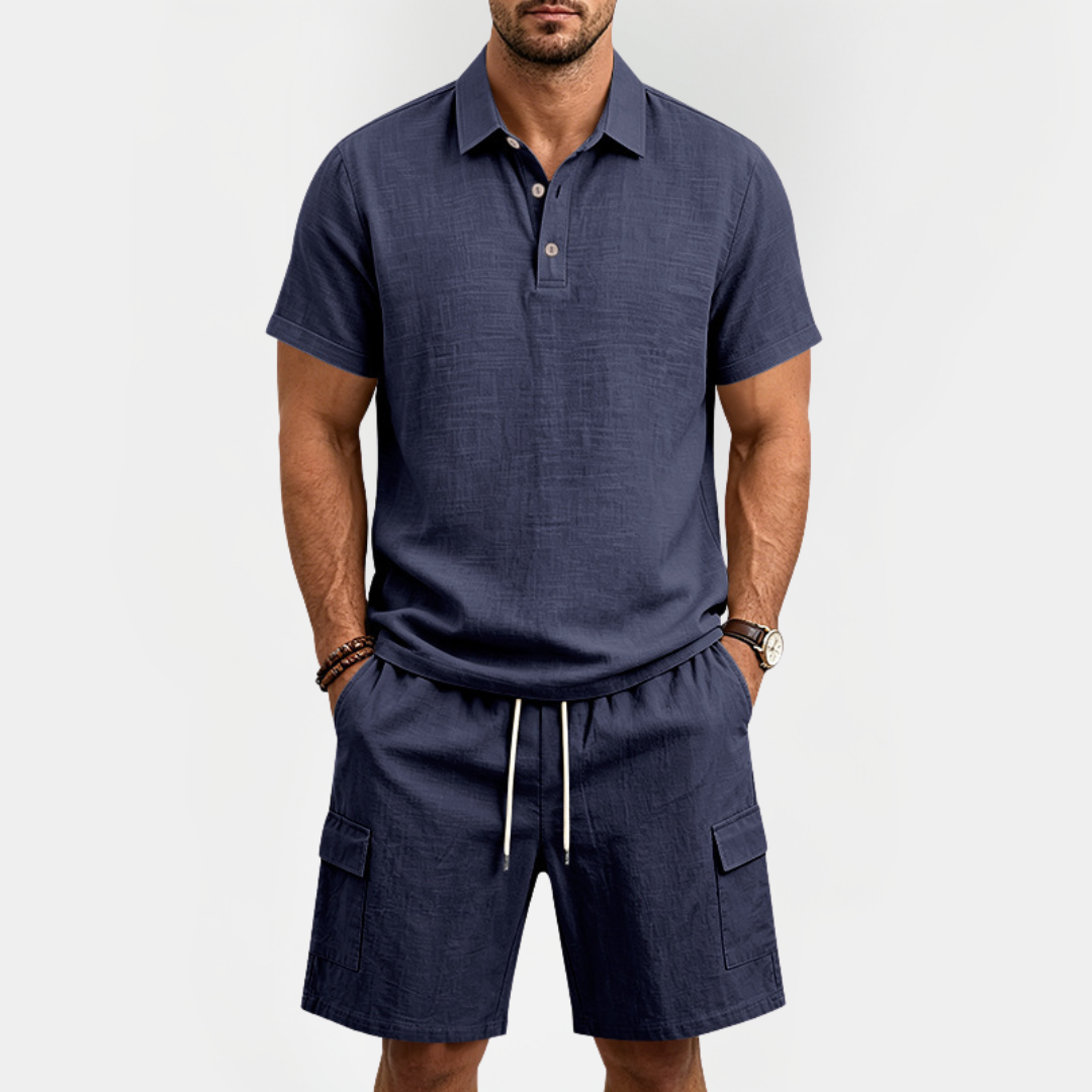 Parker | Cargo Linen Blend Summer Set