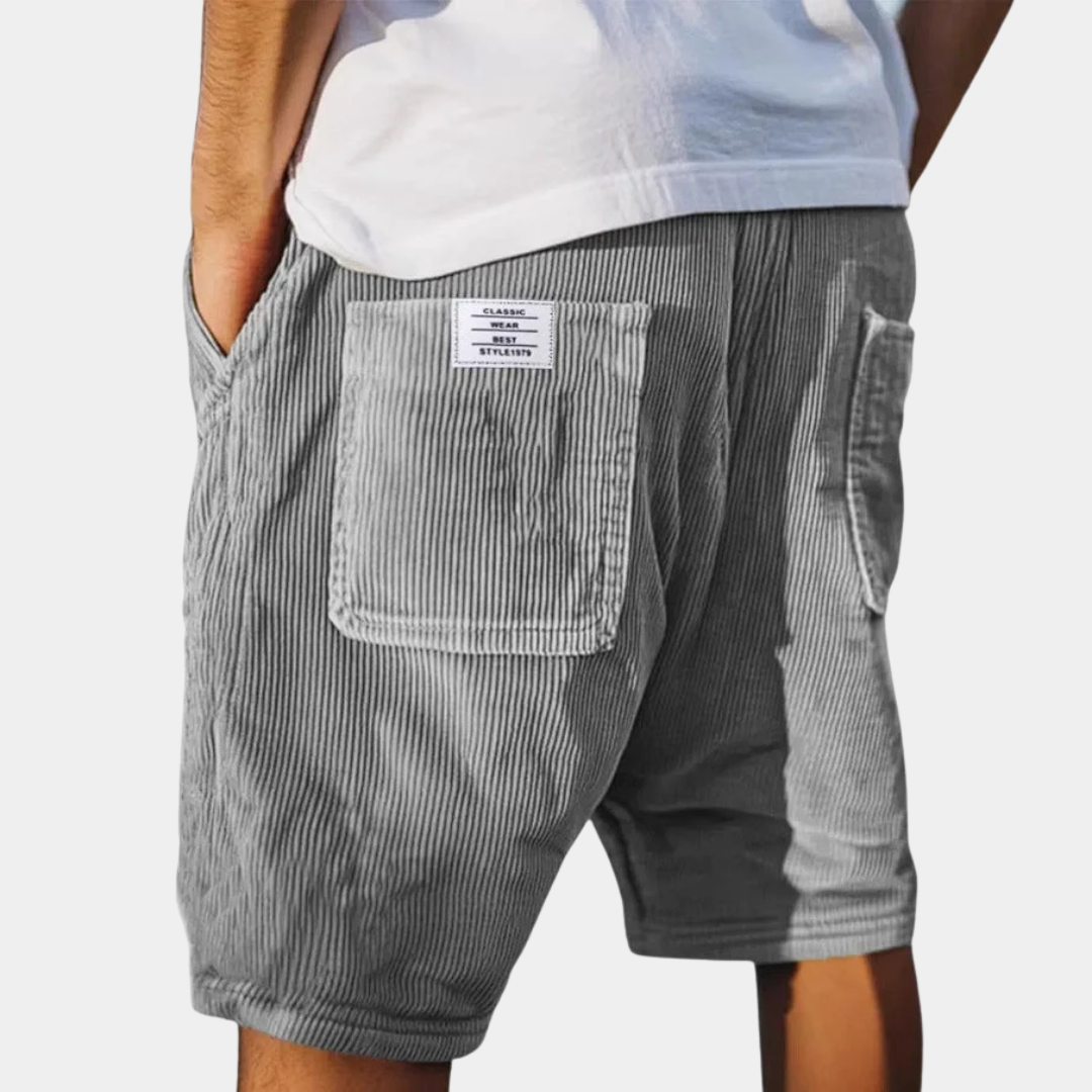 Parker | Ribbed Casual Shorts