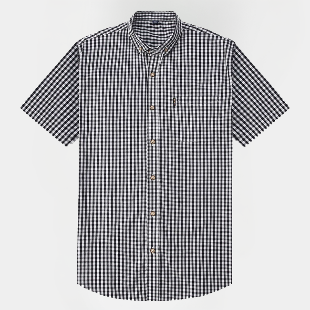 Marcus | Checked Cotton Shirt
