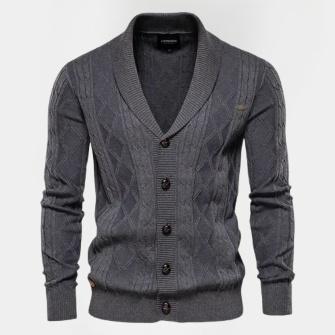 Douglas | Shawl Collar Cardigan