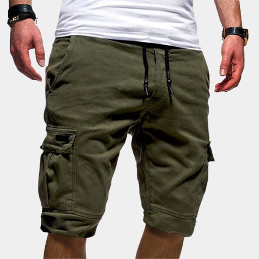Grayson | Drawstring Cargo Shorts