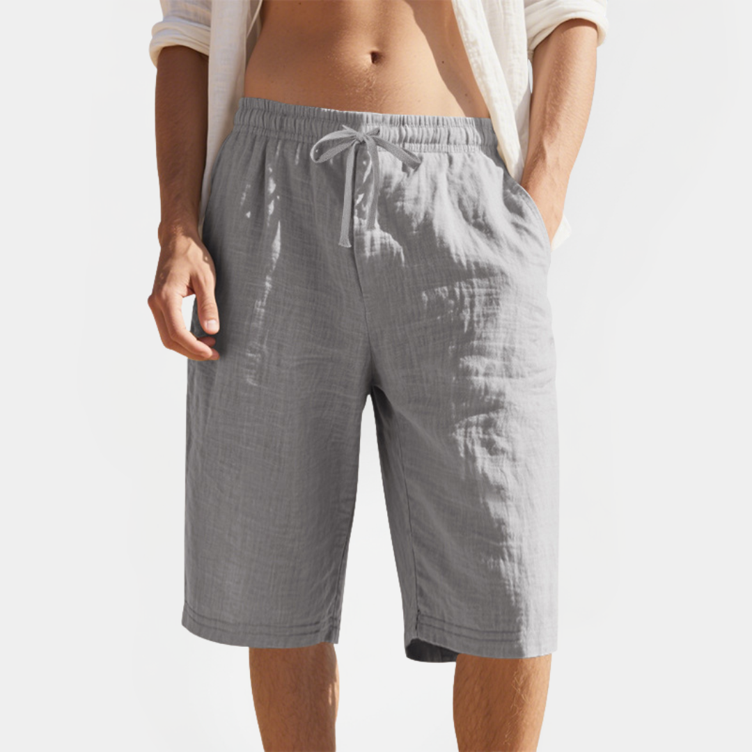 Tobias | Hemp Bermuda Shorts