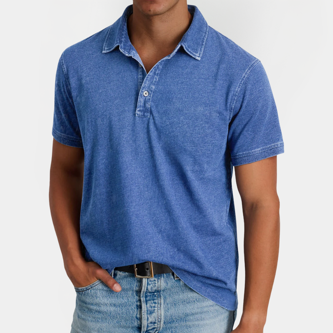 Wesley | Washed Casual Polo