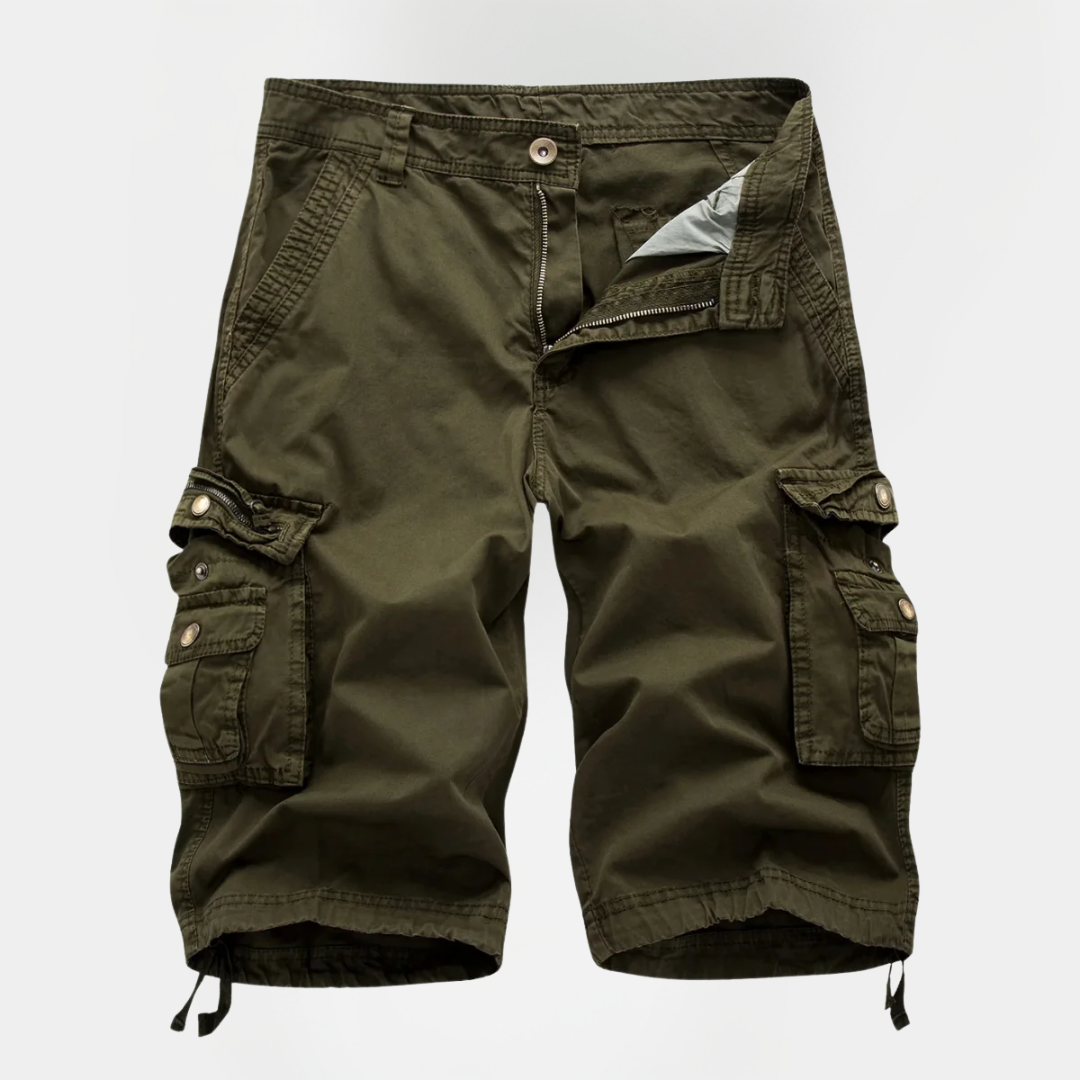 Ronan | Cotton Cargo Shorts