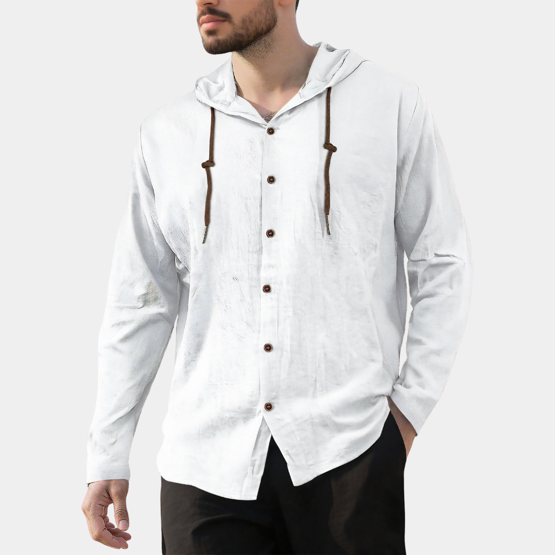 Hudson | Hooded Cotton Shirt