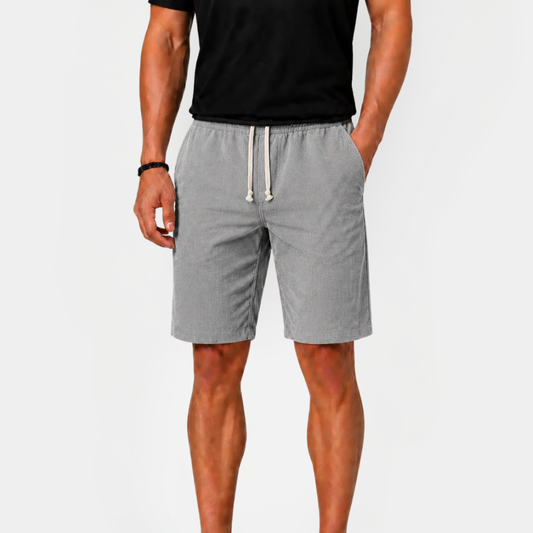 Finn | Drawstring Bermuda Shorts