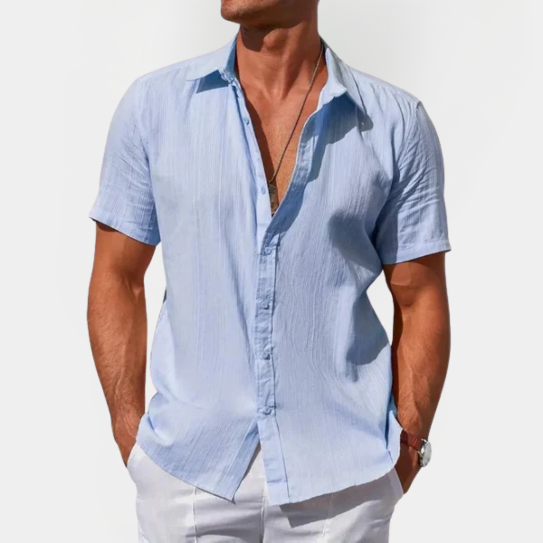 Lachlan | Textured Summer Shirt