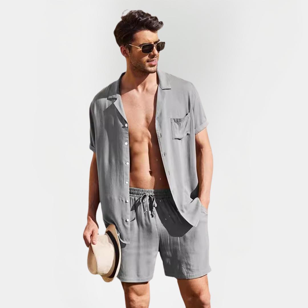 Cole | Cotton Linen Summer Set