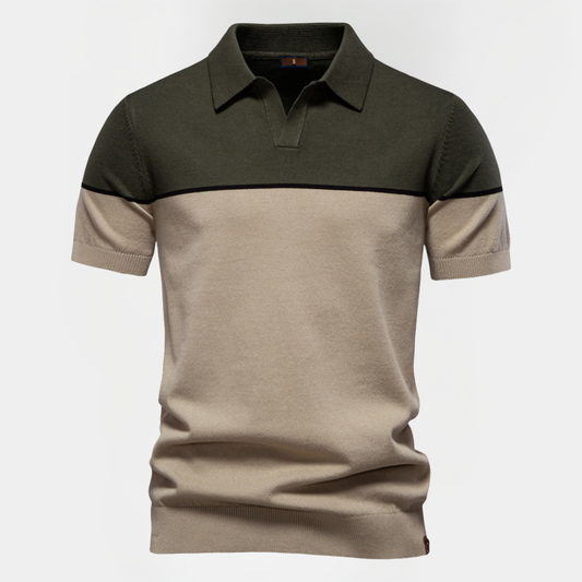 Jasper | Buttonless Knit Polo