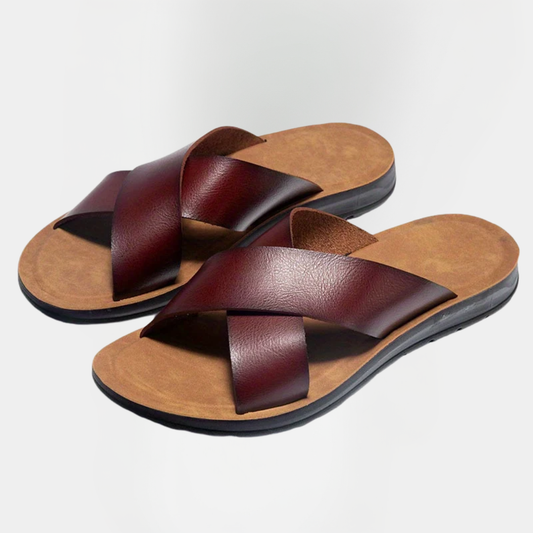 Bennett | Cross Strap Summer Sandals