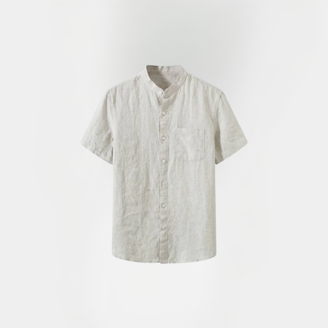Nathan | Linen Short Sleeve Shirt