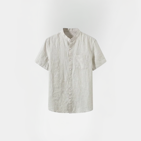 Nathan | Linen Short Sleeve Shirt