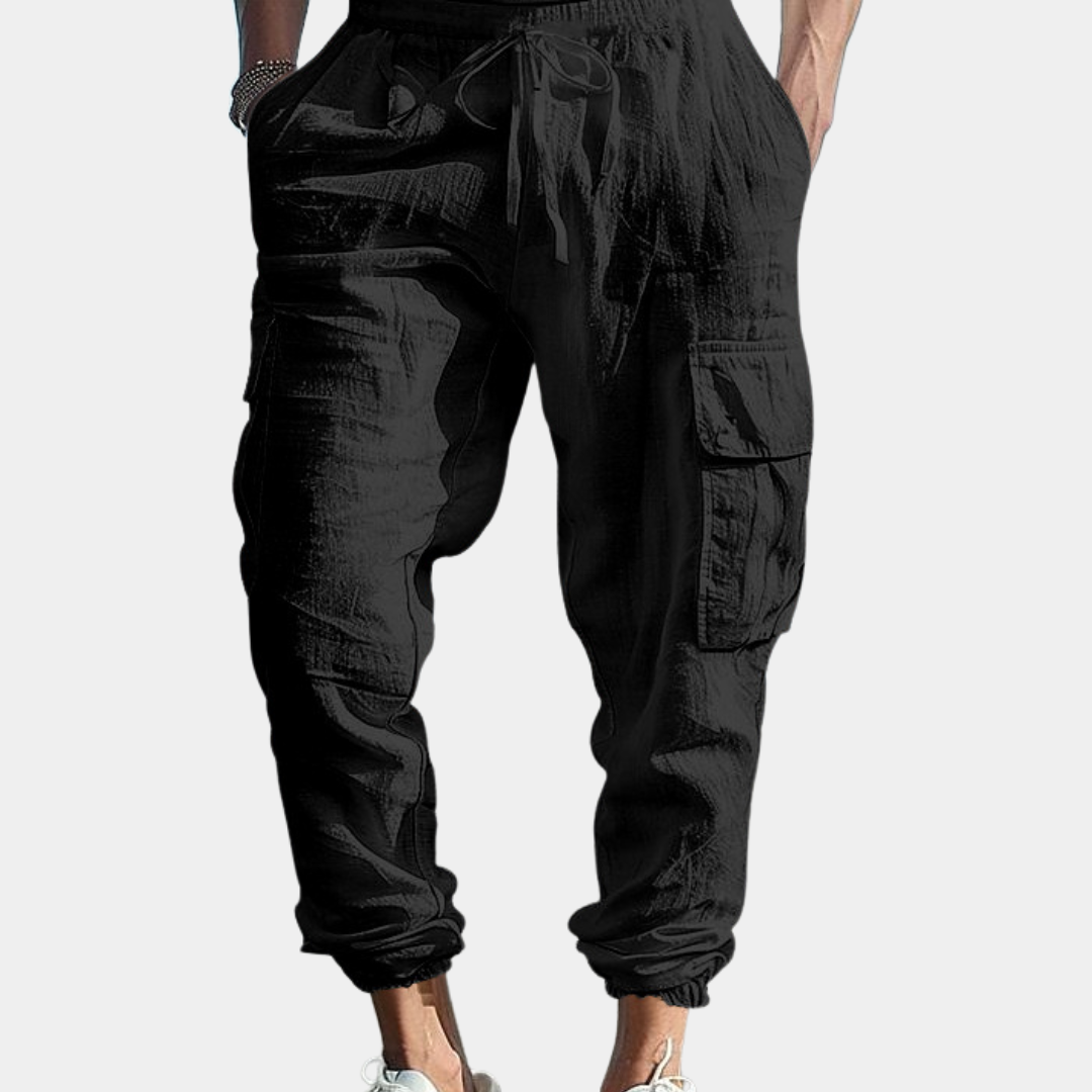 Hudson | Linen Blend Cargo Pants