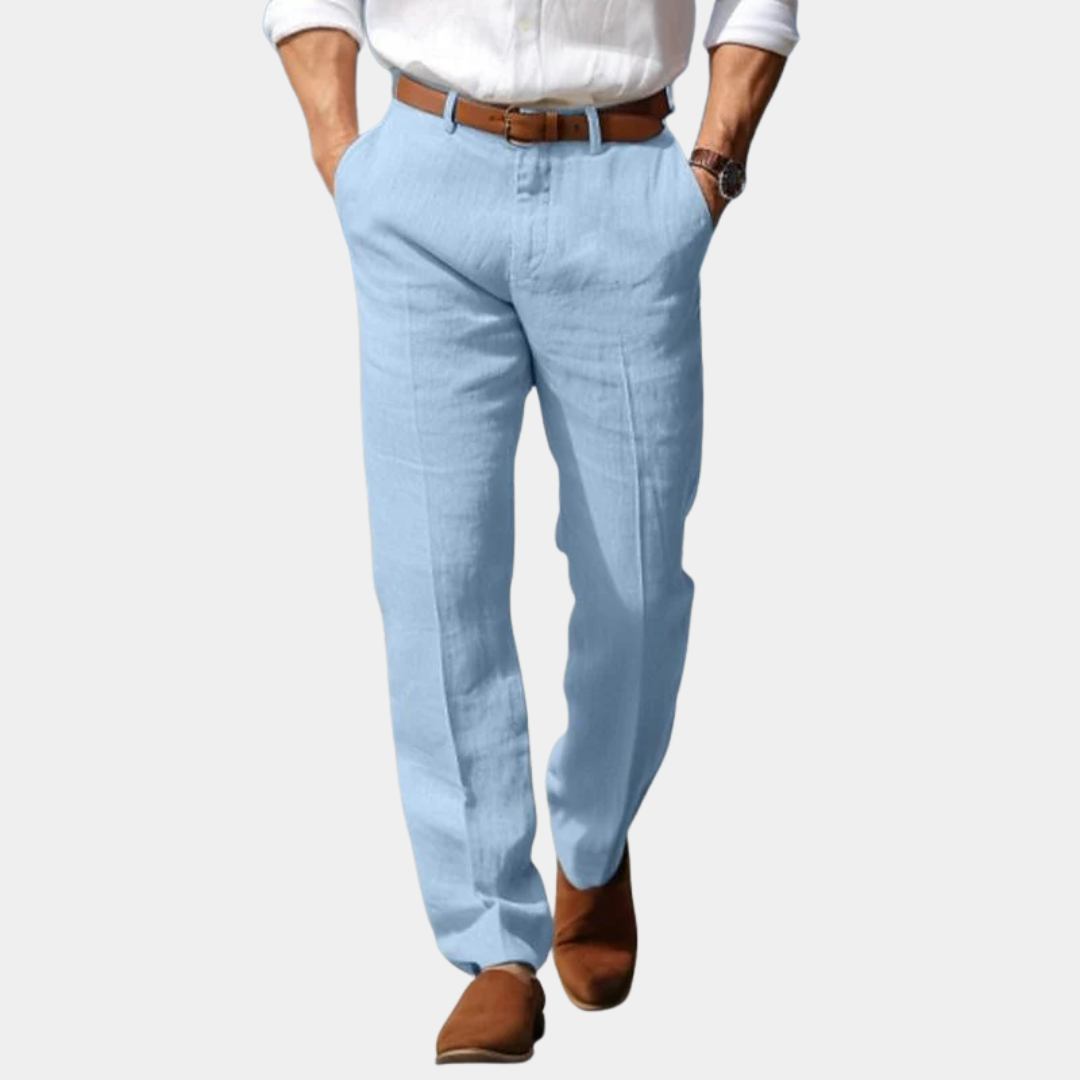 Harrison | Linen Blend Pants