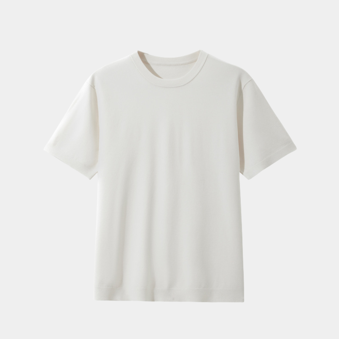 Theo | Viscose Crew Neck T-Shirt
