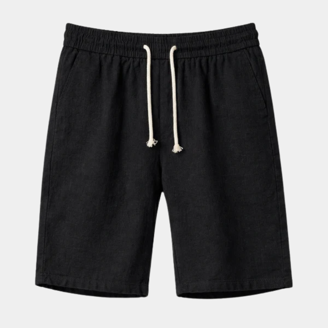 Harper | Linen Blend Relaxed Summer Shorts