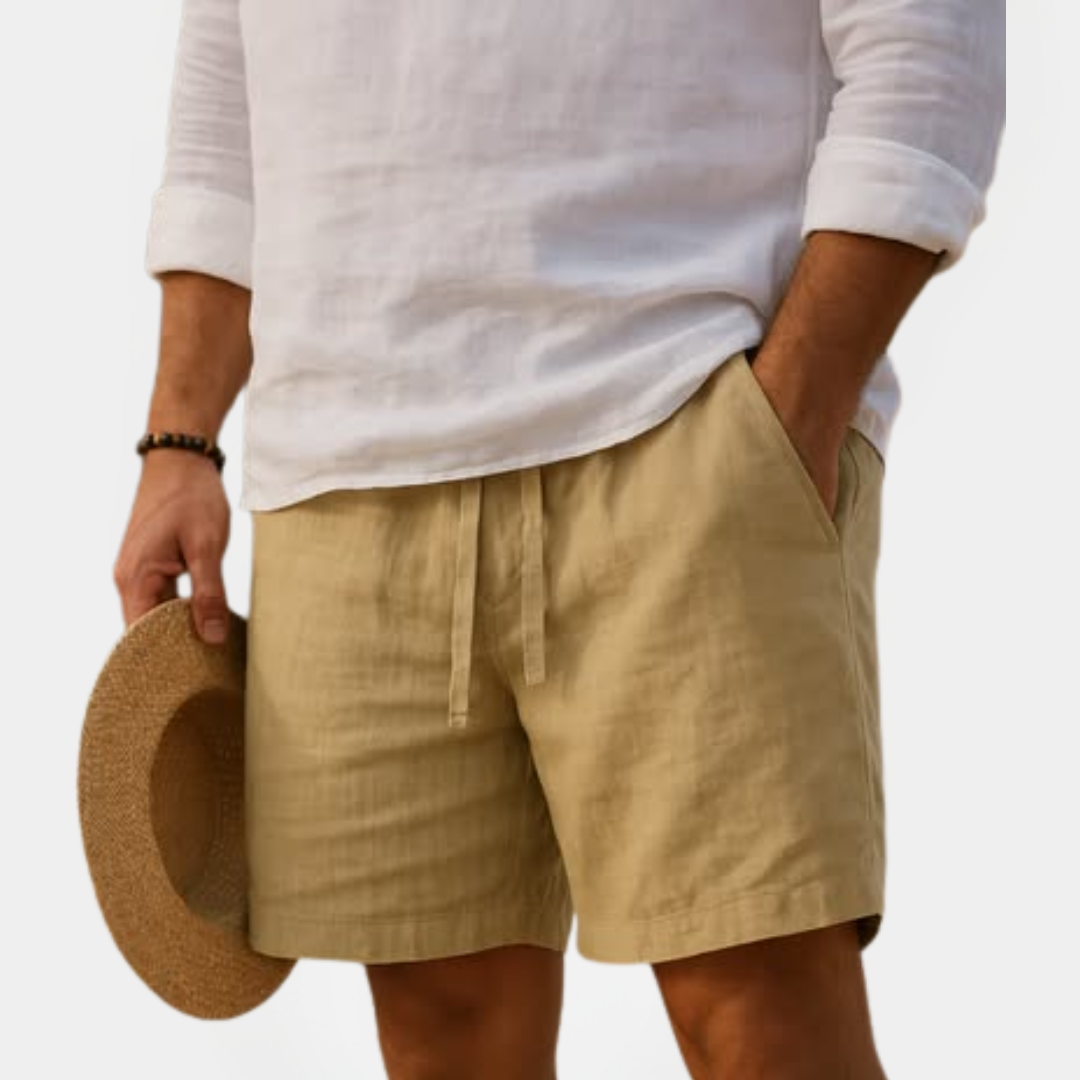 Sawyer | Relaxed Cotton Summer Shorts