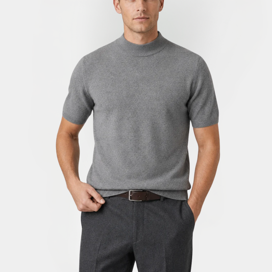Frederick | Mock Neck T-Shirt